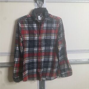 Topman Men's Multicolor Plaid Shirt